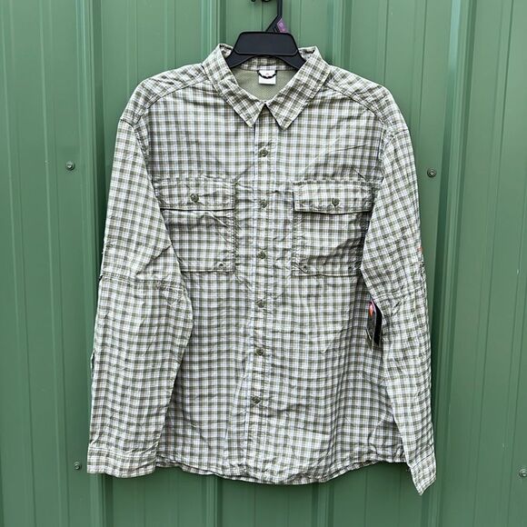 Men's Upstream Outdoor Shirt with Long Sleeves, UPF 50+, Size 2XL - Picture 1 of 11